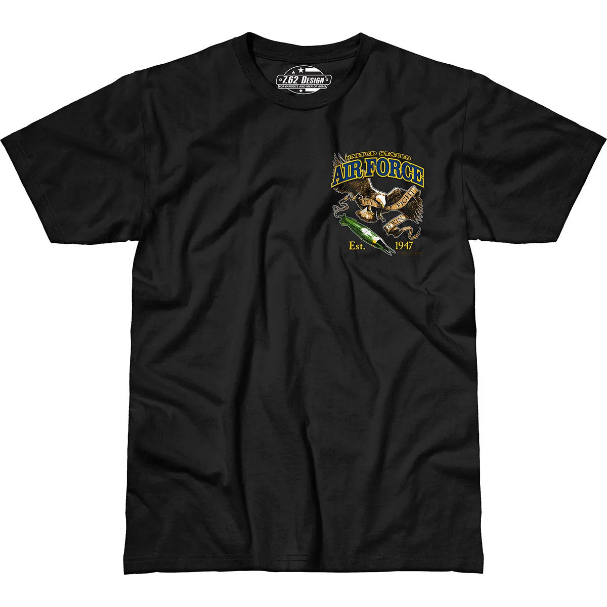 US Air Force 'Fighting Eagle' 7.62 Design Battlespace Men's T-Shirt