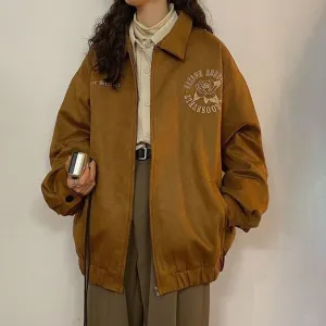 Versatile Retro Harrington Jacket