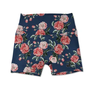 Women's Active Shorts - Vintage Rose