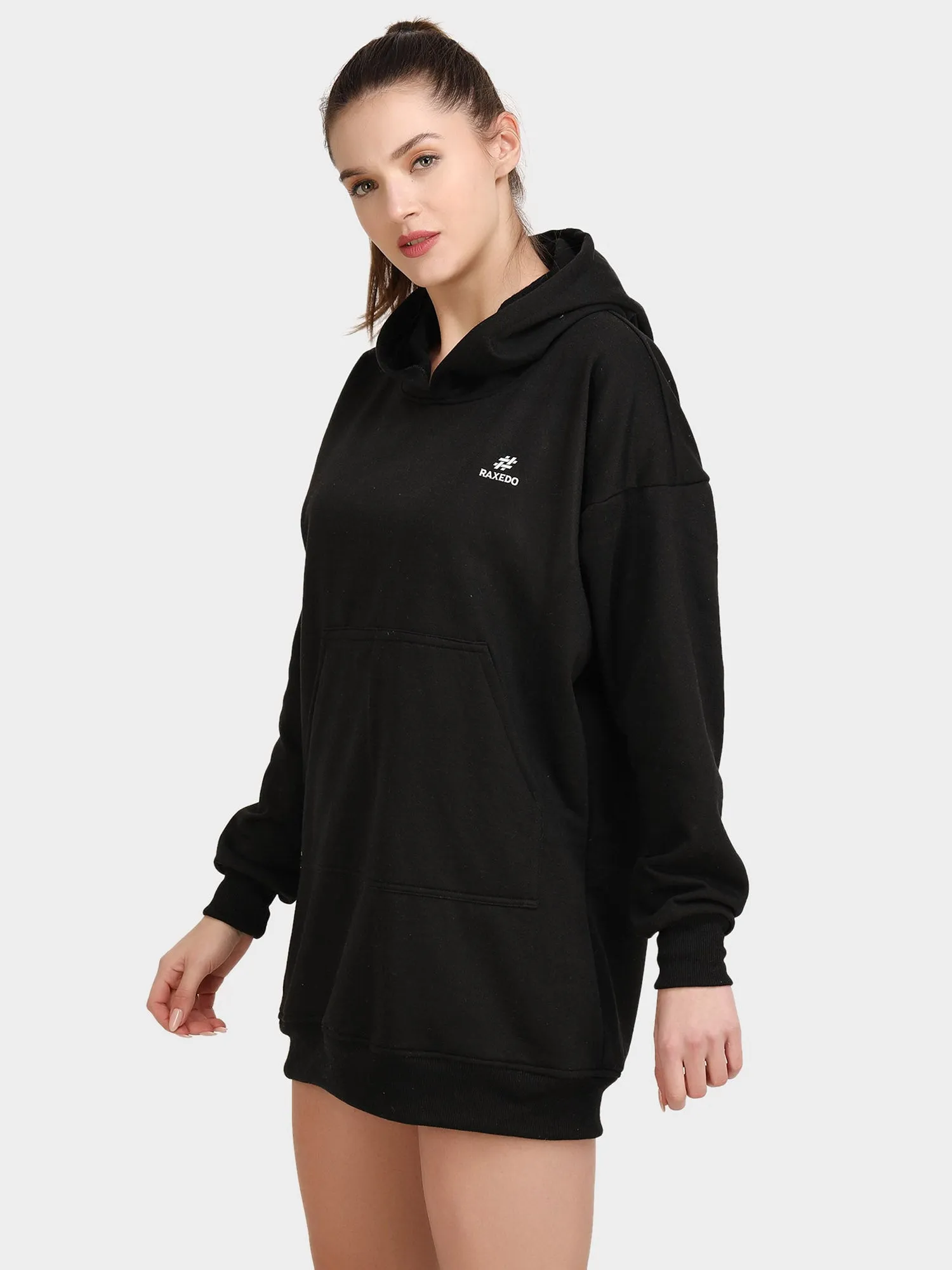 Women's Hooded Sweatshirt Dress