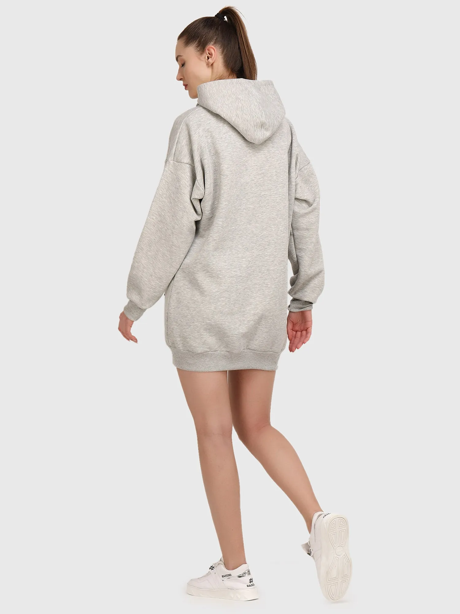 Women's Hooded Sweatshirt Dress