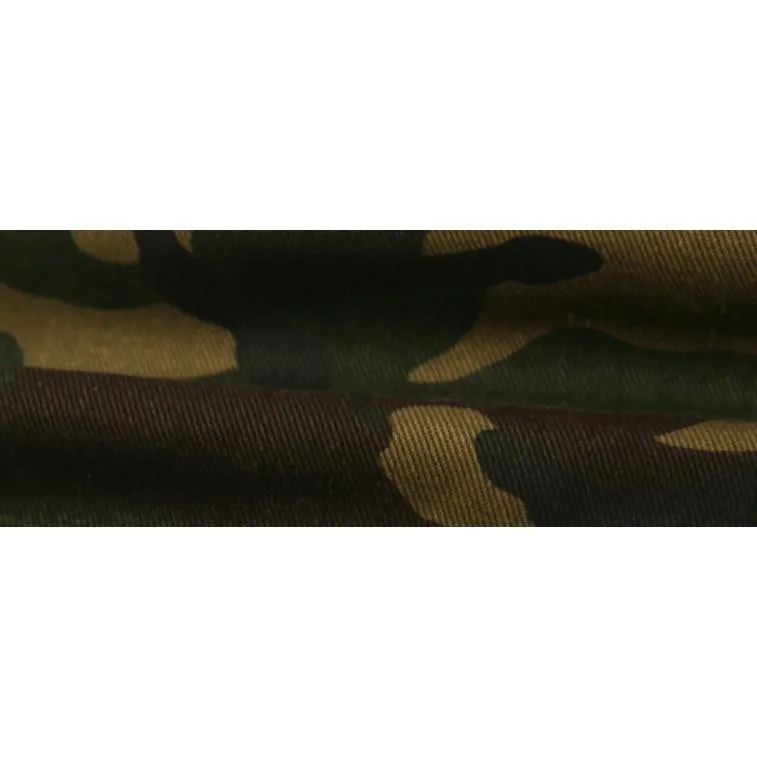 Workwear Style Camouflage Drawstring Straight Straight Leg Pants