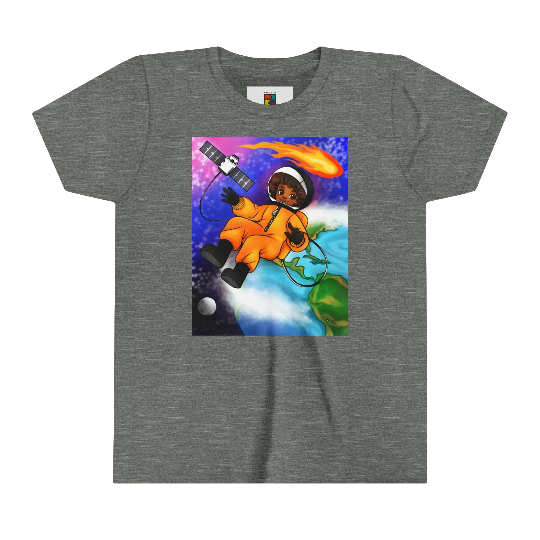 Youth - Space Exploer Girl Short Sleeve Tee