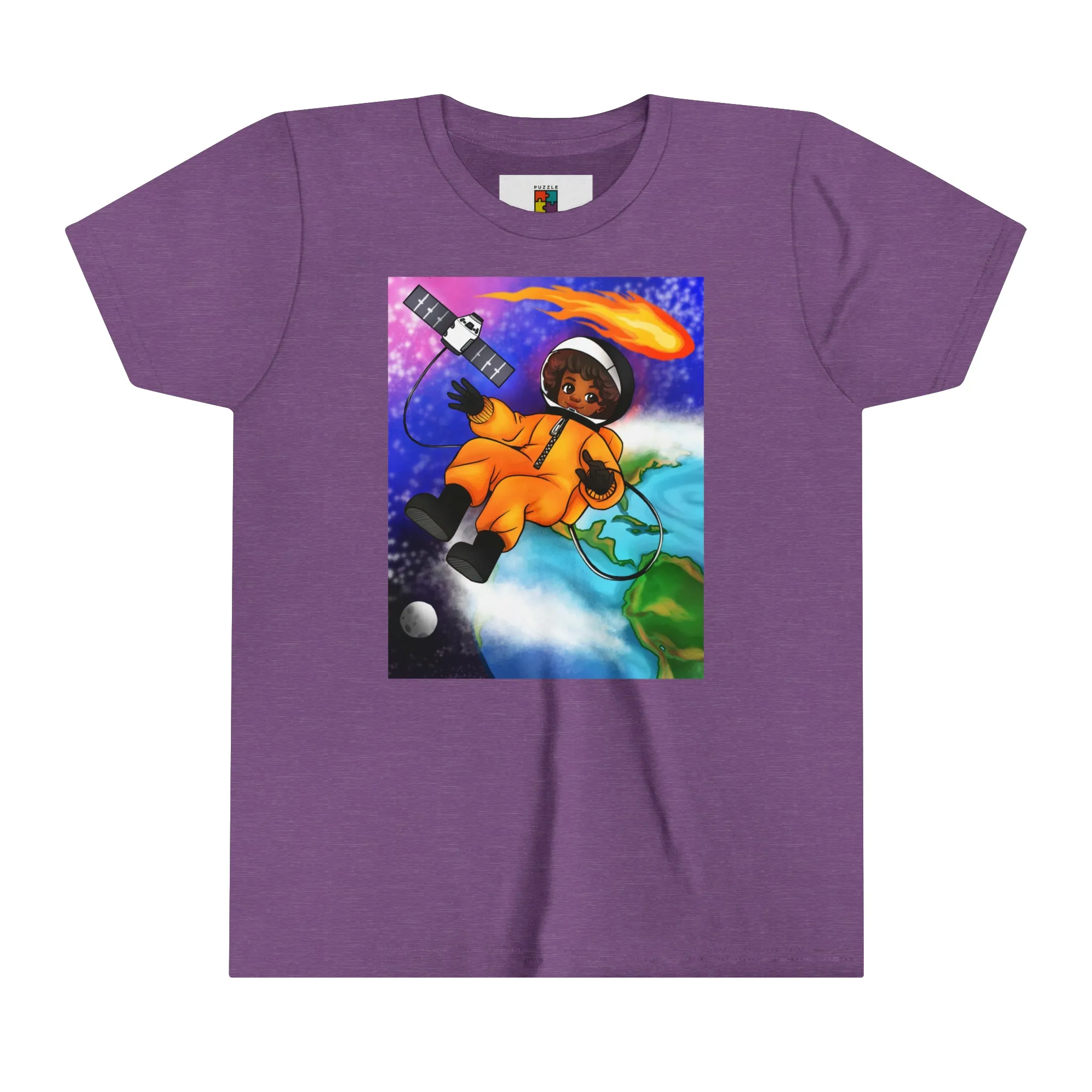 Youth - Space Exploer Girl Short Sleeve Tee