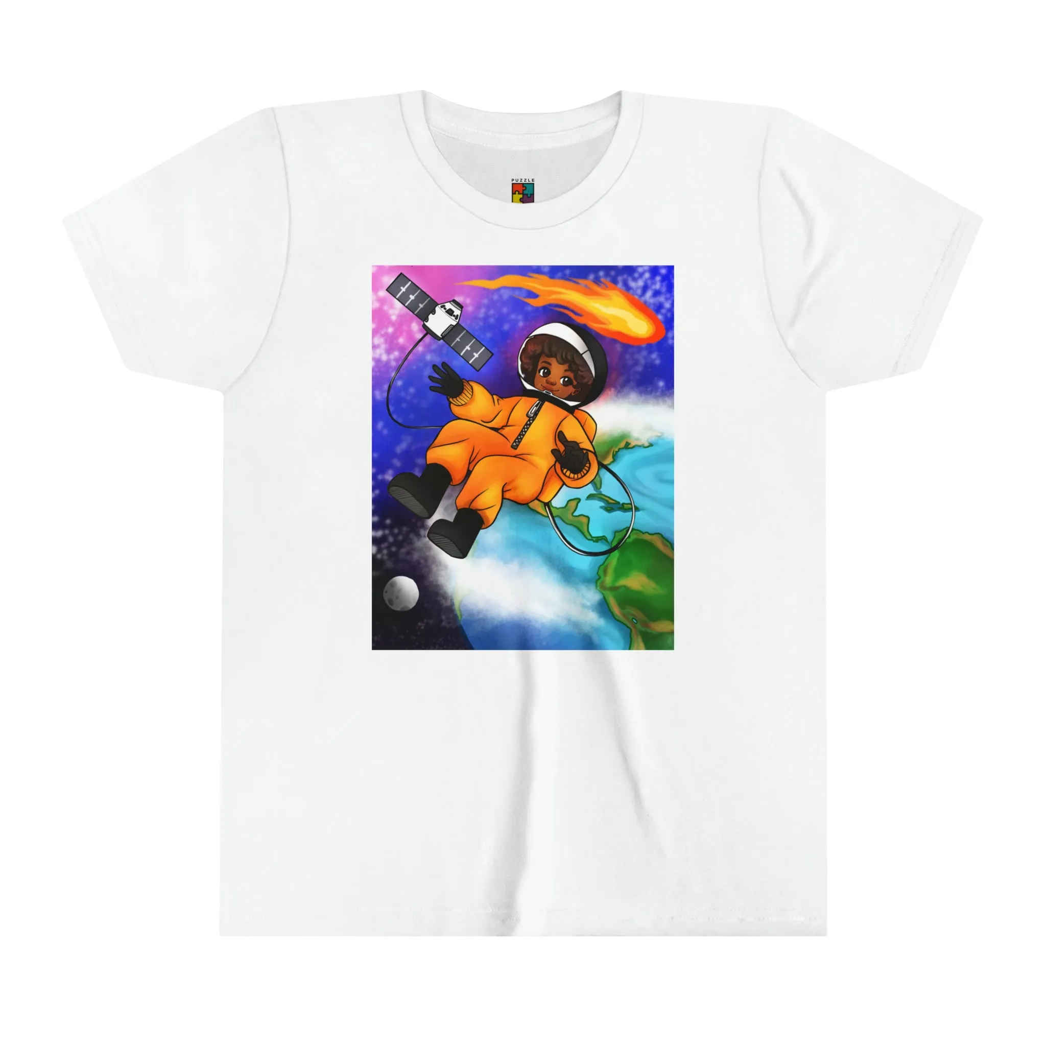 Youth - Space Exploer Girl Short Sleeve Tee