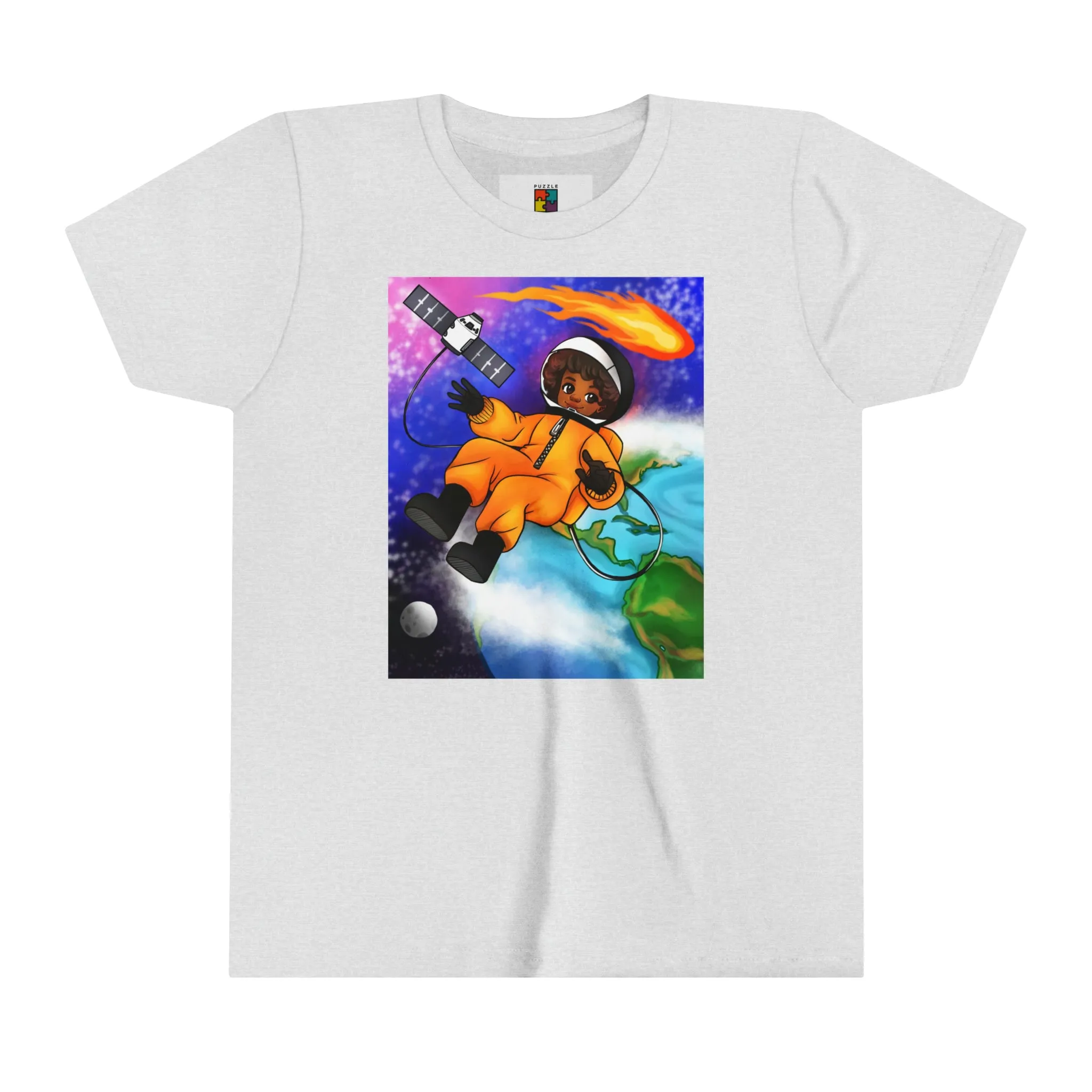 Youth - Space Exploer Girl Short Sleeve Tee