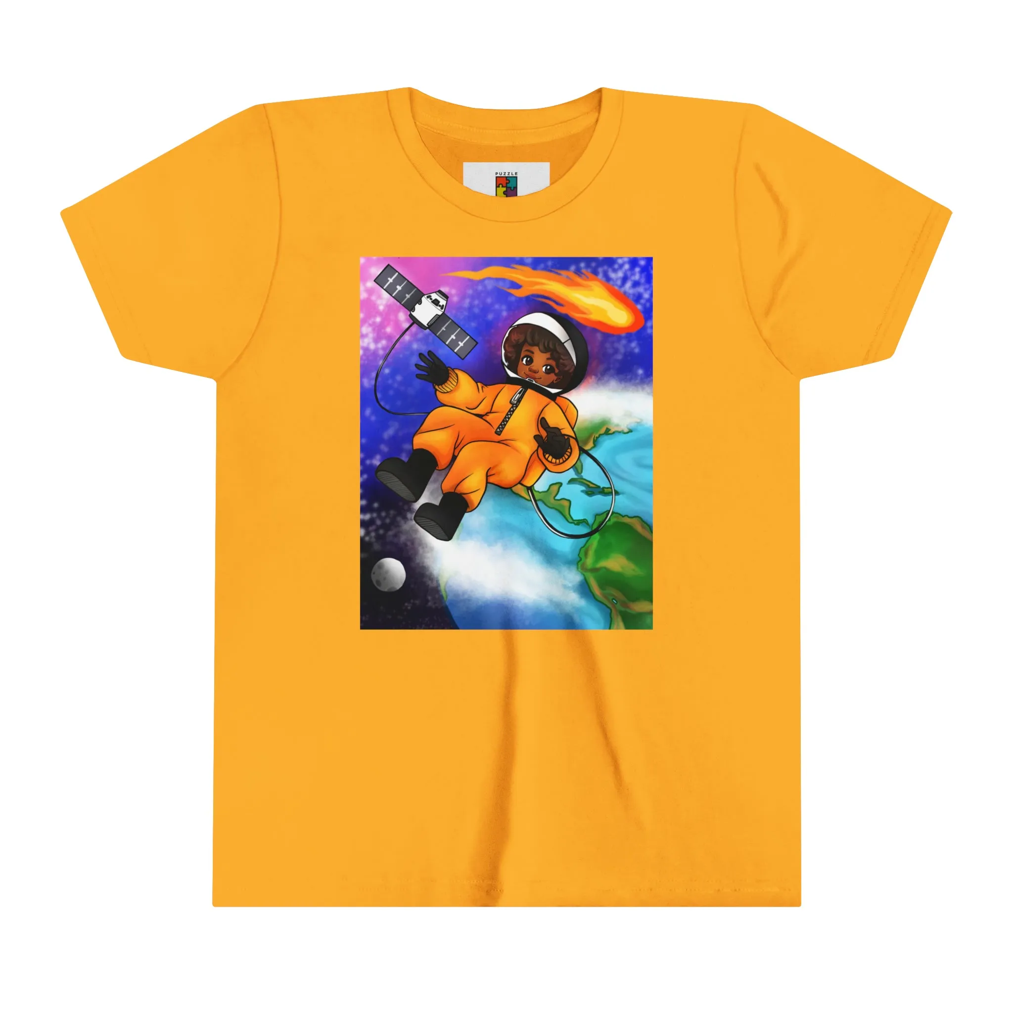 Youth - Space Exploer Girl Short Sleeve Tee